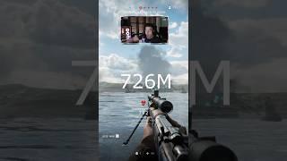 Battlefield V 726M longshot #battlefield5  #sniping #gaming  #youtube
