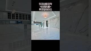 단지 내 마지막 65평 5룸 2층 집과 루프탑테라스 일산 삼성캐슬 010-6839-1414