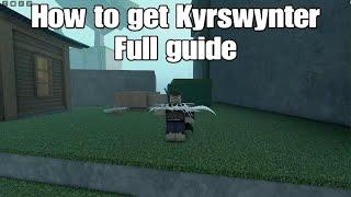 How to get Kyrswynter full guide #Deepwoken #Kyrswynter #Layer2