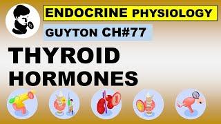 Ch#77 Physiology Guyton | THYROID Hormones  | Hormones | Dr Asif Lectures