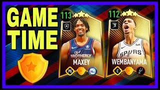 2 INSANE DEMONS ! 107 MAXEY & WEMBY ! GAME TIME ! NBA LIVE MOBILE ! NBA LIVE ! NBA