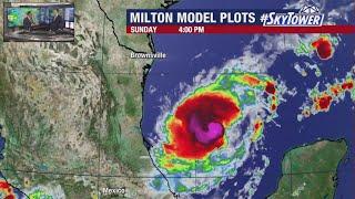 Hurricane Milton gaining strength