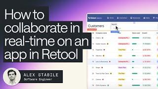 How to collaborate in real-time on an app in Retool