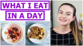 What I Eat In A Day | Healthy Meal Ideas from a Dietitian