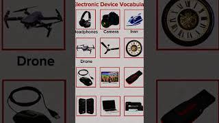 ELECTRONIC DEVICE VOCABULARY. #english  #learnenglish #englishteacher #englishlesson#englishvideo