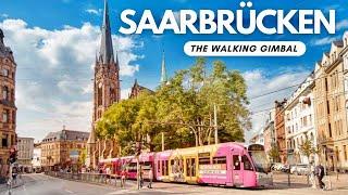 [4K] Saarbrücken Germany  Summer 2024 July Evening City Walk | Walking Tour Saarbrucken