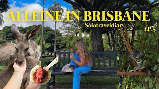 ALLEINE IN BRISBANE // EP. 5, Menschenmassen Anxiety, Shopping Haul, so journal ich, Ruhe finden