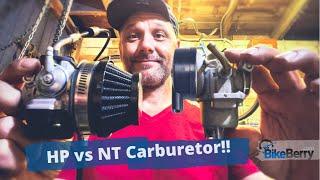 Tuning HP Carburetor for Max Perf | Comparing HP & NT Carburetors | Motorized Bike | Bike Berry