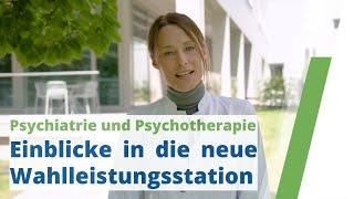 Einblicke in die neue Psychiatrie-Station