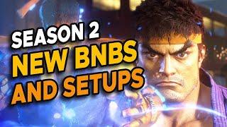 Season 2 Ryu Starter Guide - NEW Combos and Setups