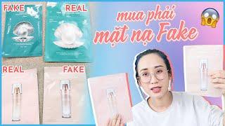 MUA PHẢI MẶT NẠ FAKE VÀ CÁI KẾT :( CÁCH PHÂN BIỆT MẶT NẠ JMSOLUSION THẬT - GIẢ | HƯƠNG WITCH