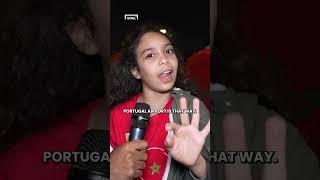 Moroccan girl: "POOR RONALDO!" (ORIGINAL)  #shorts