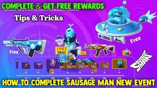 HOW TO COMPLETE SAUSAGE MAN NEW EVENT | EASY WAY TO COMPLETE THIS EVENT & GET FREE MANY REWARDS