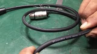 How to make patch cable/connector cable for audio equipment and lightings