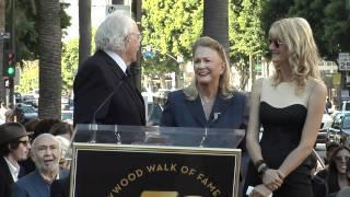 Diane Ladd, Laura Dern and Bruce Dern receive Stars on the Hollywood Walk of Fame