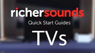 TV Setup Guide | Richer Sounds