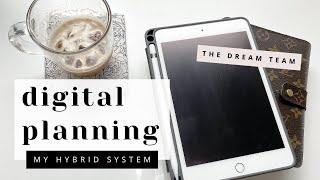 How I Digital Plan // The paper and digital hybrid system that works for me