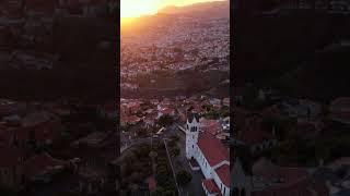 Beautiful sunset over Funchal #travel #madeira #photography