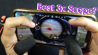 Best 3x Scope iPhone 11  (Handcam)  4 Finger Smooth + Extreme 60Fps #pubgmobile