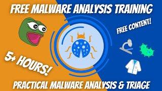 Malware Analysis In 5+ Hours - Full Course - Learn Practical Malware Analysis!