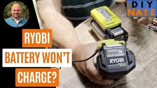 How to Reset a 40 Volt Ryobi Battery! Fix for Battery Not Charging & Blinking Light Issue Full Video