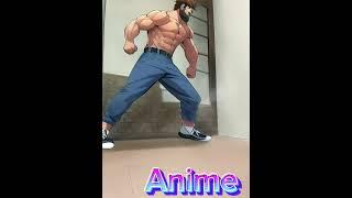 Real vs anime 6