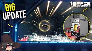 Next Major Update Revealed New Small Grid Jump Drive, Space Engineers