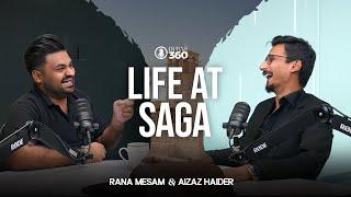 Life At Saga | Rana Mesam & Aizaz Haider | Karak With Sharks Podcast | #003