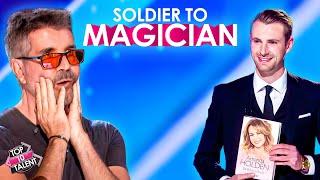 MAGICAL SOLDIER Richard Jones STUNS The Judges!