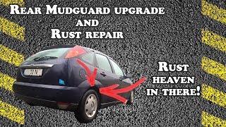 How to Upgrade Mudguard and Rust Repair (ETCG style) - Ford Focus 2001