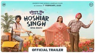 Hoshiar Singh (Apna Arastu) Official Movie Trailer | Satinder Sartaaj | Simi Chahal | Punjabi Movie