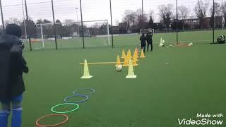 Fußballtraining mit Kindern - 1. Training im neuen Jahr