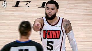 Fred VanVleet POKES Ref in the Head & Goes Off After Ejection 