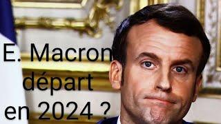 E. Macron : 2024 l'année du départ ? #aurevoirpresident #voyancefrance #macron