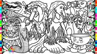Italian BRAINROT Animals New Coloring Pages / How to Color Top Brainrot Memes / NCS Music