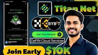 Titan Network Airdrop Guide Video  | Run Node Earn Rewards | Best DePin Mining Airdrop | NodeRun