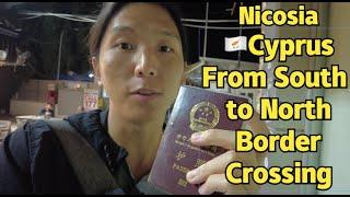 From South Cyprus to North Cyprus:Border crossing..