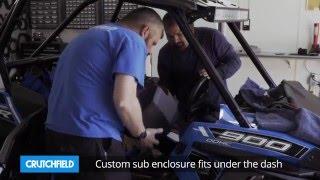 Rockford Fosgate RZR-STAGE4 audio upgrade kit | Crutchfield video