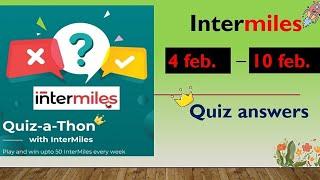 Intermiles Quiz Answers today | Intermiles Quiz | Intermiles Quiz A Thon answers Intermiles