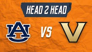 Head to Head: Auburn vs Vanderbilt