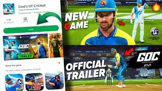 GOC {Gods Of Cricket} Official Trailer, New Game ON PlayStore | Gameplay | BETA Pre Registration!