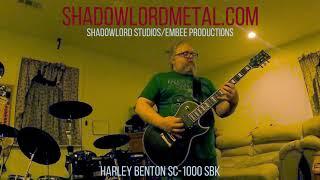 Yes it's another Harley Benton SC-1000 SBK Progressive Line Guitar demo. Terror at  60 fps.