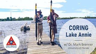 Coring Lake Annie with Dr. Mark Brenner