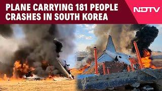 South Korea Plane Crash | Plane With 181 People Veers Off Runway, Crashes In South Korea, 28 Dead