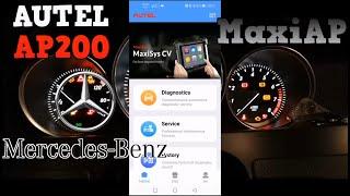 Autel  AP200 против  Mercedes C204 компьютерная диагностика OBD2