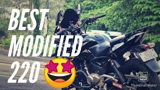 Pulsar 220 Best Touring Modified | Handlebar | Crash Guard | Carrier  #pulsar #pulsar220 #bajaj #220