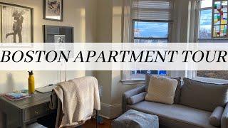 boston apartment tour | 1 bedroom 800 sq ft