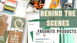 Behind the Scenes My Favorite Scrapbook and Journal Products