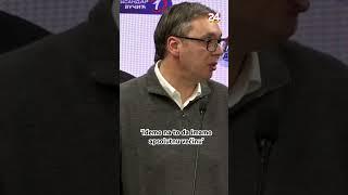 Vučić poludio od sreće!: ‘Većina je jedini rezultat kojim bih bio zadovoljan’ #shorts