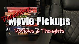 December Movie Pick-ups - Reviews & Thoughts